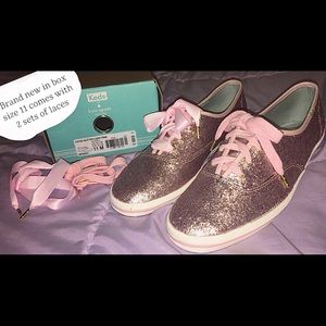 Kate Spade glitter Keds